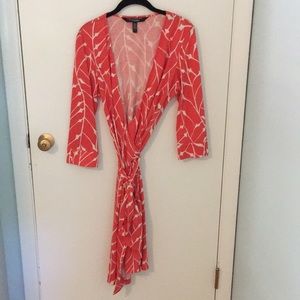 DVF Julian Wrap Dress, size 14